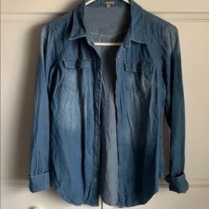 Jean Button Up